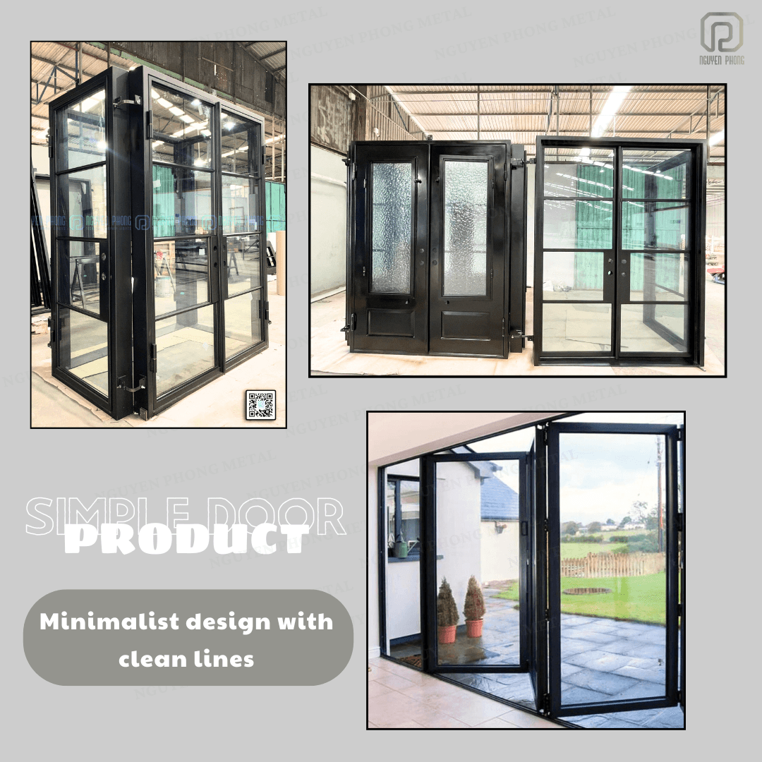 Minimalist Steel Doors: Elevating Modern Interiors with Nguyen Phong Metal