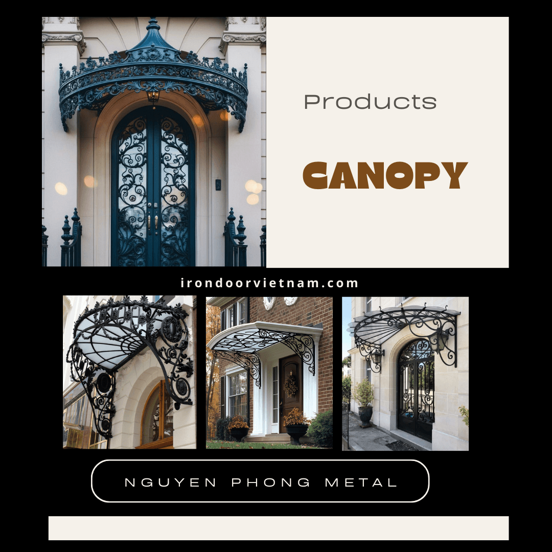 IRON CANOPY – The Perfect Blend of Functionality and Artistic Craftsmanship by Nguyen Phong Metal