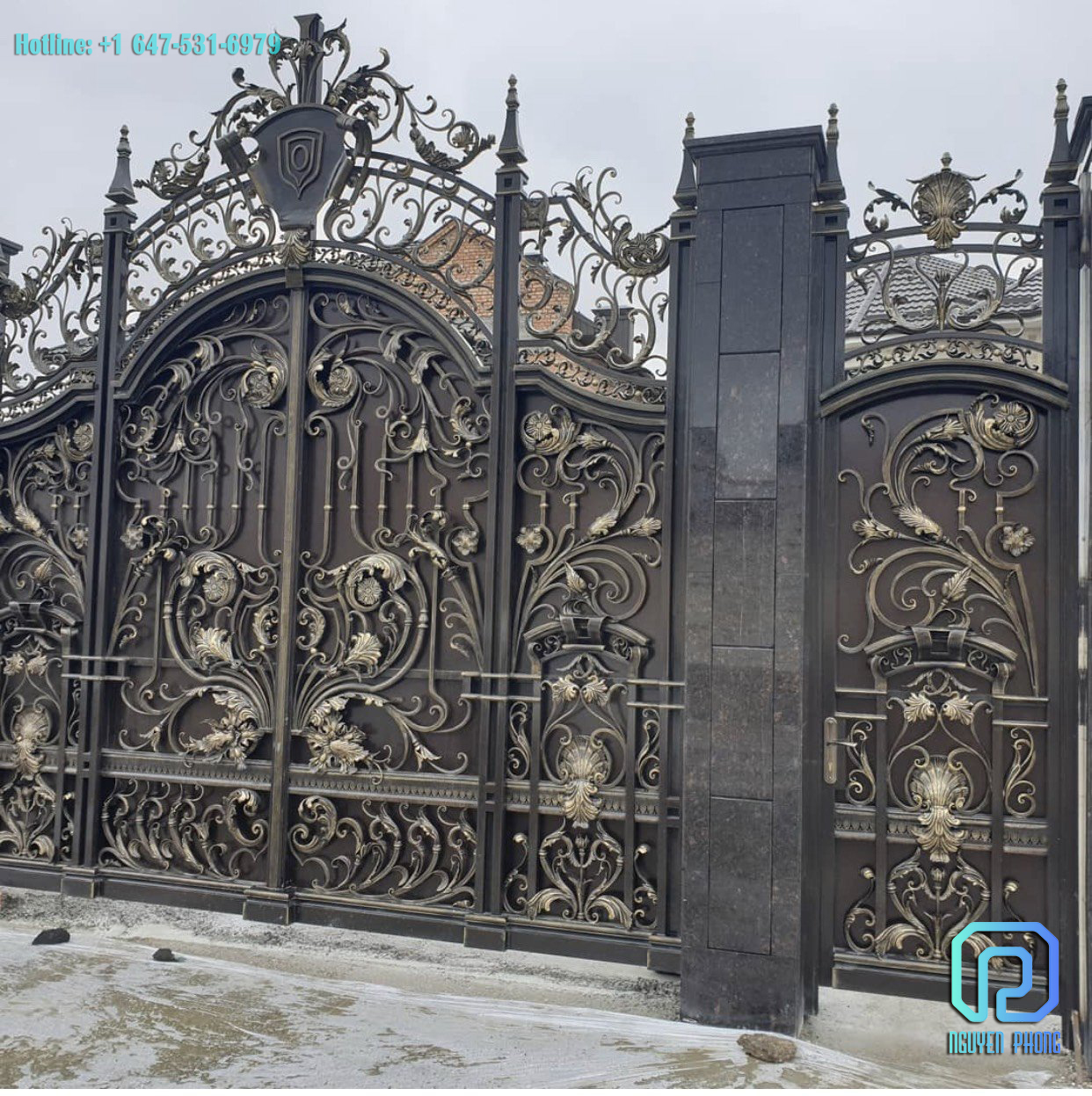 ORDERS FOR WROUGHT IRON GATES FOR PRIVATE HOMES FROM THE ORIGINAL ...